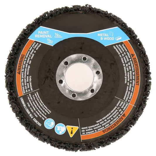 4 1/2 Inch Paint Removal Grinding Wheel 7/8 Inch Arbor Heavy Duty Durable Wood Metal Surface Stripping Cleaning Tools