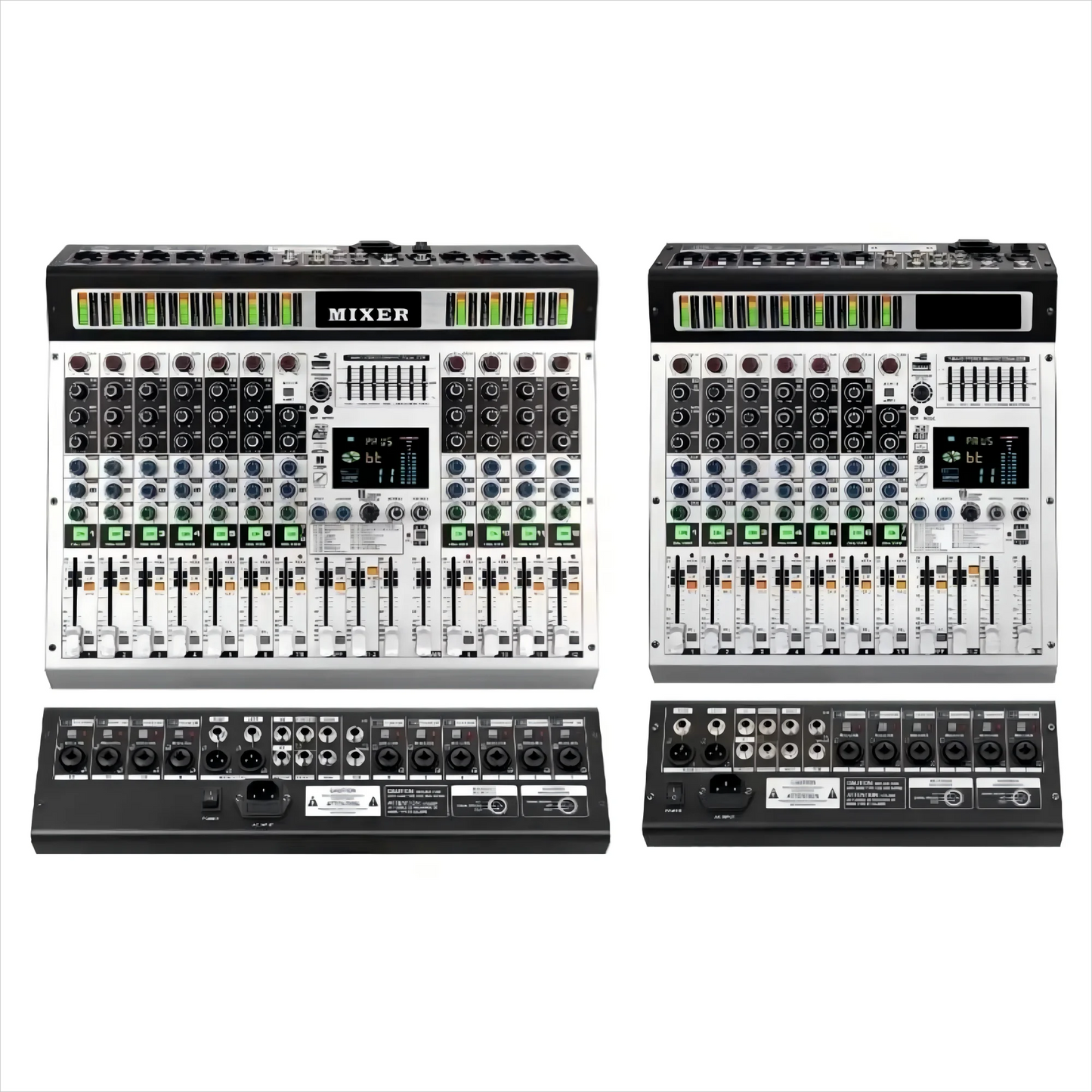 Brand New 8 Channel Interface Audio 99 Effects Digital Professional Audio Mixer with 2 Marshals with USB +48V Phantom Power