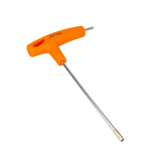 T-Handle Socket Wrench Portable Built-In Secret Spoke Cap Spanner Durable Sturdy Repairing Tool Easy Using for Bike Motorcycle