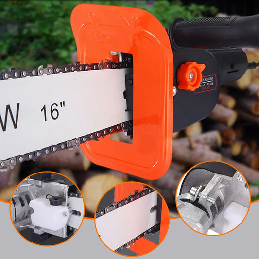 Cordless high-power lithium battery chainsaw Brushless 12/16 inch Chian Saw High-Power Lithium-Ion Chainsaw Set without Battery