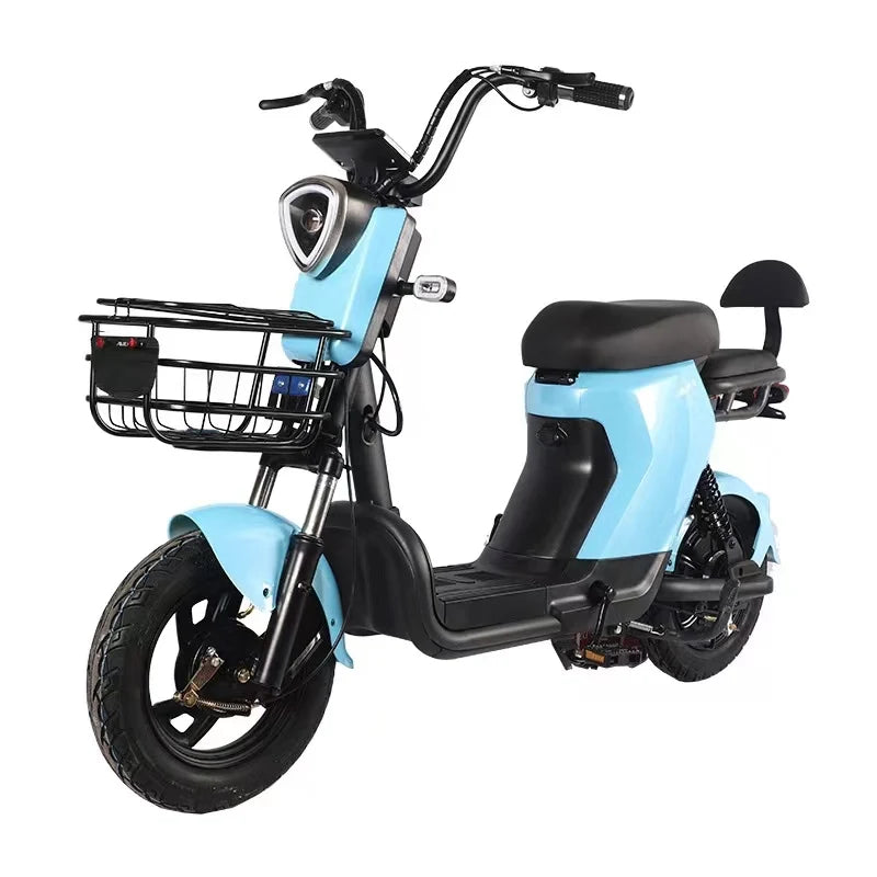 2023 Factory-Recommended E Bike E Bicycle 500W Electric Bike Electric Bicycle with 48V/60V Lead- Acid Battery for Adults