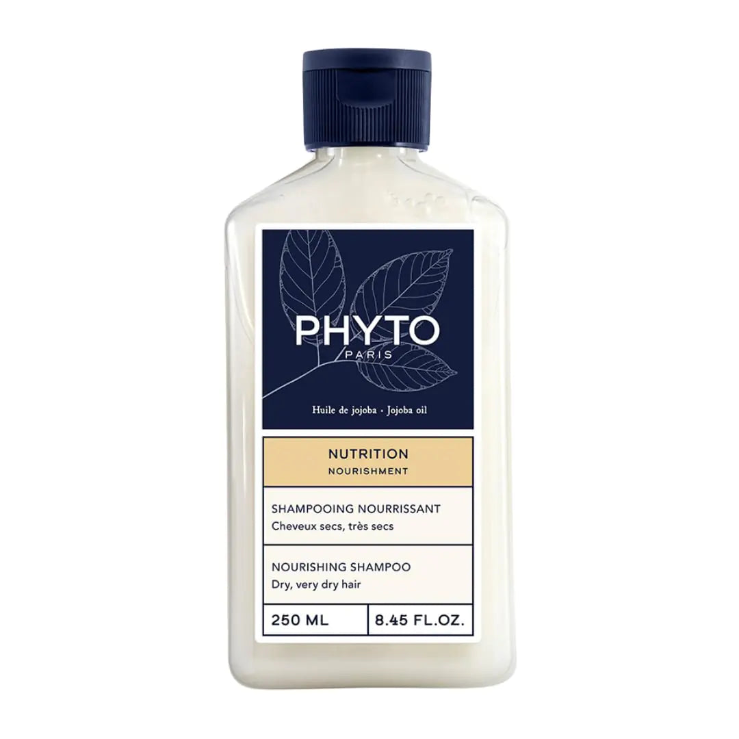 PHYTO NOURISHMENT Nourishing Shampoo with Jojoba Oil Sulfate Free for Dry Hair Hydrating Moisturizing Shampoo 8.45 fl. oz.