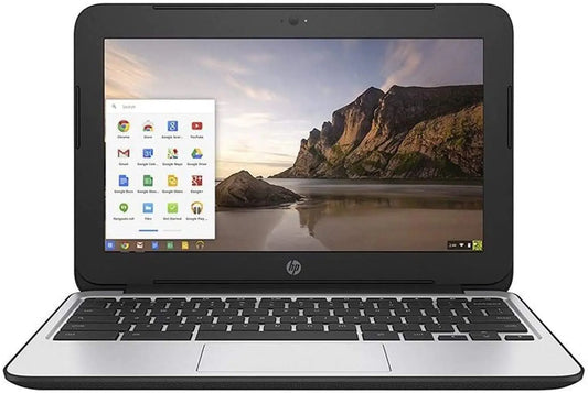 HP Chromebook 11 G3 11.6-inch Intel Celeron N2840 4GB 16GB SSD Storage Google Chrome OS Notebook Laptop
