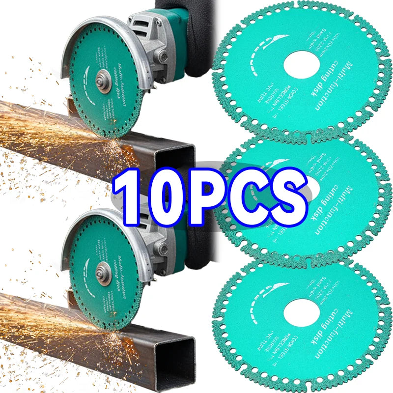 1-10pcs Multi Diamonds Cutting Wheel Precision Disc Wear Resistant Low Dust Angle Grinder Tile Strong Stone Metal Cutting Tool