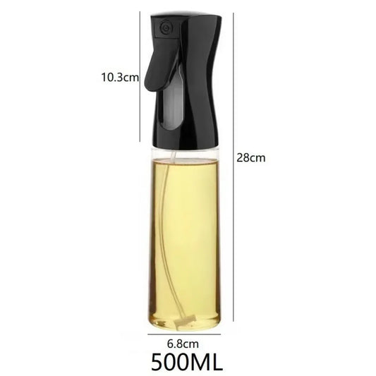 Oil Spray Plastic Household Kitchen Oil Spray Bottle Nebulizing Mist Filling Cooking Dual Use BBQ Camping Large Capacity
