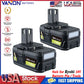 VANON 2Pack 7.0Ah P108 Li-on Replace for ryobi 18v P102 P103 P107 P109 Battery Pin Compatible with 18V Cordless Power Tools