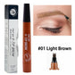 4 fork microblading eyebrow pencil waterproof eyebrow pencil natural long-lasting eyebrow makeup five colors