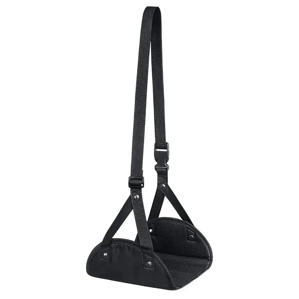 Portable Foot Mat - Adjustable Strap Office Resting Foot Mat Foot Hammock Foot Mat Lazy Man Magic Travel Magic Travel Airplane
