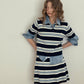 [TWEE] Rillo Stripe Knit Skirt Set