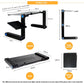 Adjustable Laptop Desk Stand Portable Aluminum Ergonomic Lapdesk For TV Bed Sofa PC Notebook Table Desk Stand With Mouse Pad