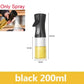 Oil Spray Plastic Household Kitchen Oil Spray Bottle Nebulizing Mist Filling Cooking Dual Use BBQ Camping Large Capacity