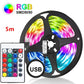 Led Strip Lights Bluetooth Control RGB LED Lights for TV USB 5V Led Tape for TV Backlight Room Party Decoration Party Wedding