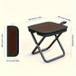 1pc Folding Travel Stool - Compact & Sturdy Seat, Great for Camping, Fishing & Outdoor Use, Easy Setup, Zipper Stool for Outdoor