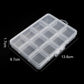 Plastic Storage Box 28 Grid With Slot Beaded Anti-string Grid  Jewelry Classification Parts Division Box Jewelry Box Organizer