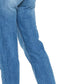 Women's High-Waisted Loose Fit Denim Jeans with Pockets