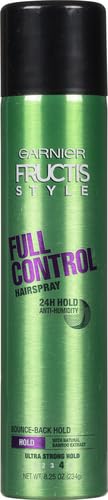 Garnier Fructis Style Full Control Anti-Humidity Hairspray, Ultra Strong Hold, 8.25 oz.
