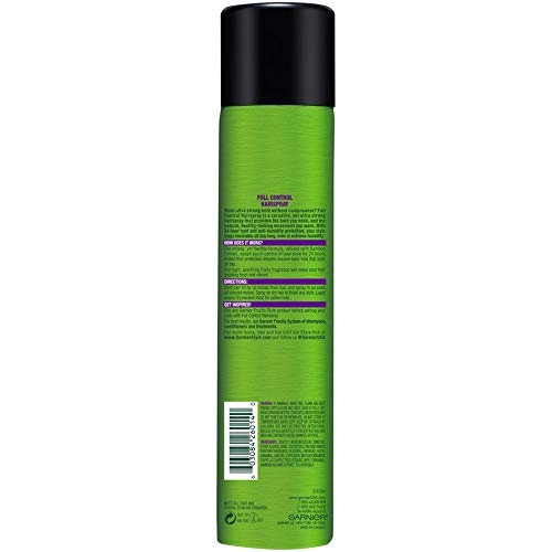 Garnier Fructis Style Full Control Anti-Humidity Hairspray, Ultra Strong Hold, 8.25 oz.