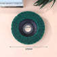 〔CC55〕100/115/125mm Grinding Wheel For Angle Grinder Nylon Fiber Flap Polishing Wheel Non-woven Grinding Disc For Metal Wood