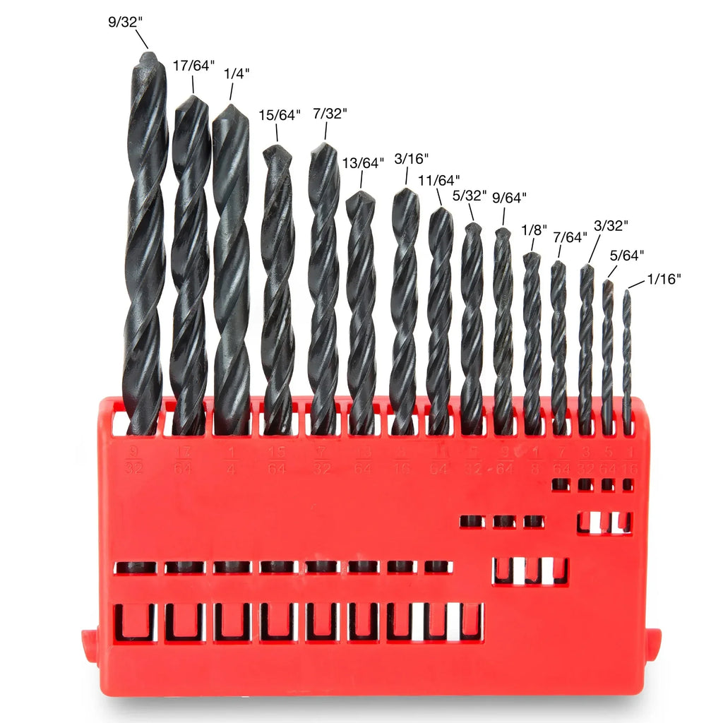 Hyper Tough 29-Piece Black Oxide Drill Bit Set