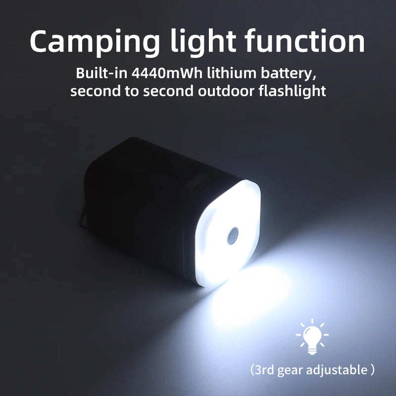 PACOONE Wireless Inflation Pump Portable Outdoor Mini Air Compressor Air Cushion Bed Swim ring Multi function Air Pump