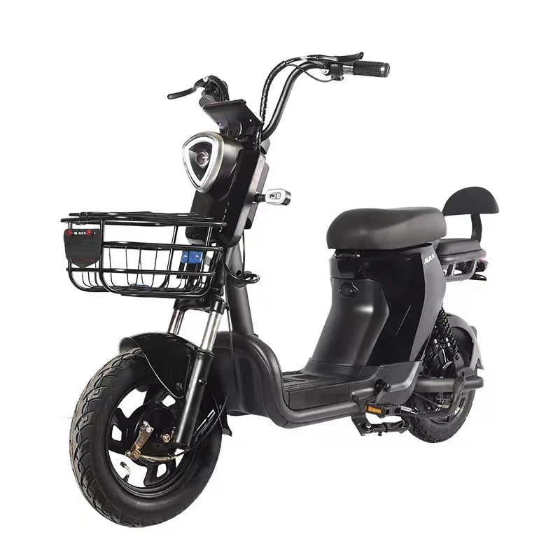 2023 Factory-Recommended E Bike E Bicycle 500W Electric Bike Electric Bicycle with 48V/60V Lead- Acid Battery for Adults
