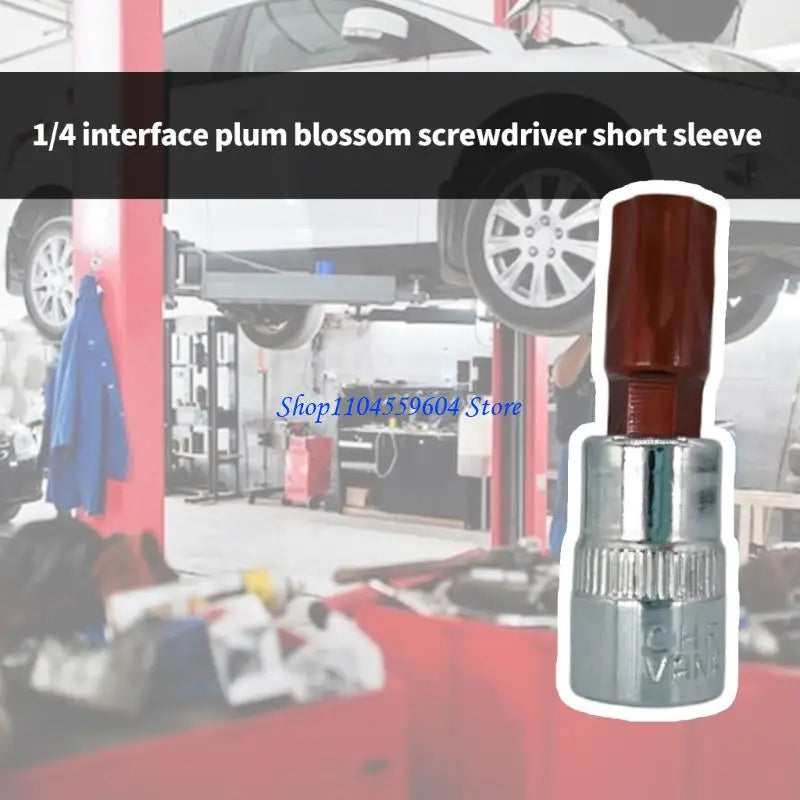 12QM Precisions Fit 1/4 Bit Socket Wear Resistant Tool for Secure Bolt Engagement