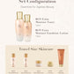 Sooryehan Bon Extra Moisture Korean Skin Care Gift Set (13.01 Fl Oz) - Luxury Premium High-end by LG Beauty. Hydrating Toner, Emulsion Lotion, Cleansing Foam, Eye Cream.