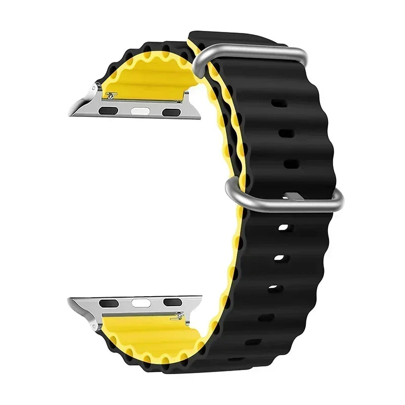 Straps for Apple Watch Band 44mm 40mm 45mm 49mm 41mm 42mm 38mm 46mm ocean bracelet correa iWatch series 7 6 3 se 8 Ultra 2 9 10