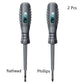 Multifunctional Electrician Test Screwdriver AC Non-contact Induction Test Pen Voltage Tester 70-600V Red Green Induction Lights