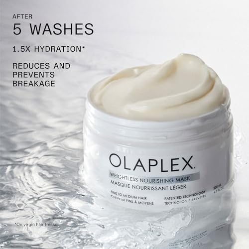 Olaplex Weightless Nourishing Mask Cuticle Sealing Mask to Hydrate & Volumize Fine to Medium Hair, 200 ml / 6.7 Fl. Oz.