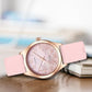 Women's Waterproof Quartz Analog Watch, Easy Read Dial, Rubber Silicone Band