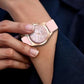 Women's Waterproof Quartz Analog Watch, Easy Read Dial, Rubber Silicone Band