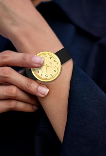 Waterproof Analog Women's Watch for Nurses, Nursing, Lady,Students,with Easy Read Dial,Second Hand Soft Silicone Band Quartz Female Dress Wrist Watches