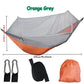 Outdoor Hammock with Integrated Mosquito Net, Camping & Leisure Hanging Bed