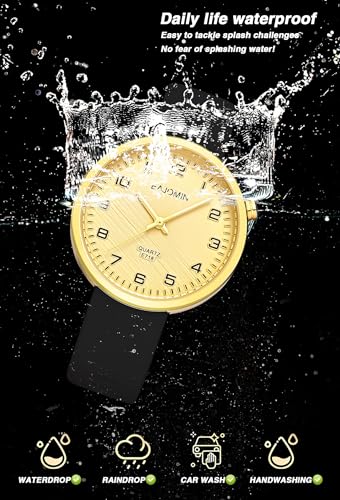 Waterproof Analog Women's Watch for Nurses, Nursing, Lady,Students,with Easy Read Dial,Second Hand Soft Silicone Band Quartz Female Dress Wrist Watches