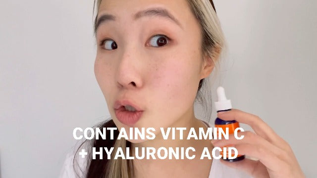 SeoulCeuticals Korean Skin Care 20% Vitamin C Hyaluronic Acid Serum + CE Ferulic Acid - Potent Anti Aging, Anti Wrinkle Korean Beauty 1oz
