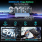 HOTWAV R9 Ultra 5G Rugged Tablet, 24GB + 512GB/TF 2TB Android 15 Tablet with Pen, 11 Inch 2K FHD+ Waterproof Tablets, 20080mAh, 64MP+20MP, Octa-Core, Dual SIM/Gemin AI /IP68&IP69K/Face ID/OTG/WLAN 5