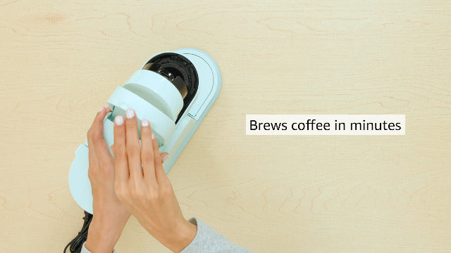 Keurig K-Express Single Serve K-Cup Pod Coffee Maker, 3 Brew Sizes, Strong Button Feature, 42oz Removable Reservoir, Mint