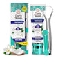 GuruNanda Hydroxyapatite Toothpaste, SLS & Fluoride Free, Whitening Toothpaste with Tongue Scraper & Squeezer - Freshens Breath, Fights Plaque - Natural CocoMint Jasmine Neem, 4.2oz