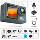 Ourlife MTR40 5K Action Camera 2.0" IPS Touch Screen 5X Zoom Action Cam WiFi EIS 170° 30M Waterproof Professional Sports Camera