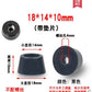 8pcs Foot Pad Full Rubber Tips Table Box Speaker Furniture Leg Shock Stand Absorber Non-slip With Gasket