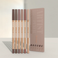 6pcs Velvet Matte Lip Liner Set - Long-Lasting Versatile Shades Longlasting Lip Makeup Berry, Brown, Pink Lip Pencil