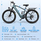 Commuter Electric Mountain Bike Electric Bicycles for Adults with 30-Mile Range, 19 MPH, 500W Brushless Motor, 26" 24" Tires
