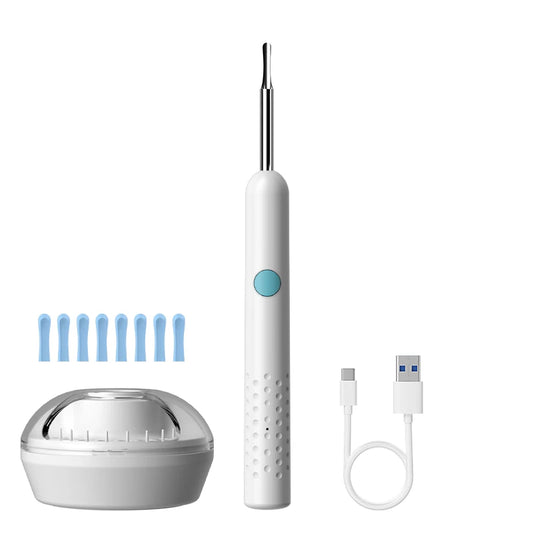 Smart Visual Ear Camera HD1080P 4.2MM WIFI Ear Pick Waterproof Ear Cleaner Endoscope Digital Ear Wax Removal Tool Ear Spoon Case