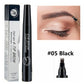 4 fork microblading eyebrow pencil waterproof eyebrow pencil natural long-lasting eyebrow makeup five colors