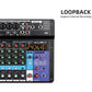 8 Channel Professional Audio Mixer Console Built-in Digital Sound Card for Computer Smartphone Singing Music Recording