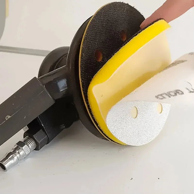 Pneumatic Grinder Pad Coarse Dry Grinder Sponge Pad Soft Pad 56 inches Self-adhesive Grinder Tray Protection Pad