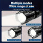 9900LM Powerful LED Flashlight Battery Display USB Rechargeable Light Telescopic Zoom Torch Lamp Outdoor Camping Fishing Lantern