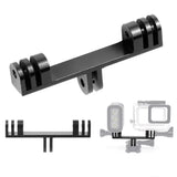 Mountain Bike Gopro Double End Bracket IAMOK Motion Camera Support Fill Light Holder For Hero SAR-GO Bicycle Accessories