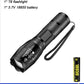 9900LM Powerful LED Flashlight Battery Display USB Rechargeable Light Telescopic Zoom Torch Lamp Outdoor Camping Fishing Lantern